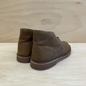 Clarks Mens Leather Bushacre Chukka Ankle Desert Boots Brown 15260 Sz 10M Clarks Brown Leather Bushacre Desert Chukka Boots 15260 Sz  main image 3
